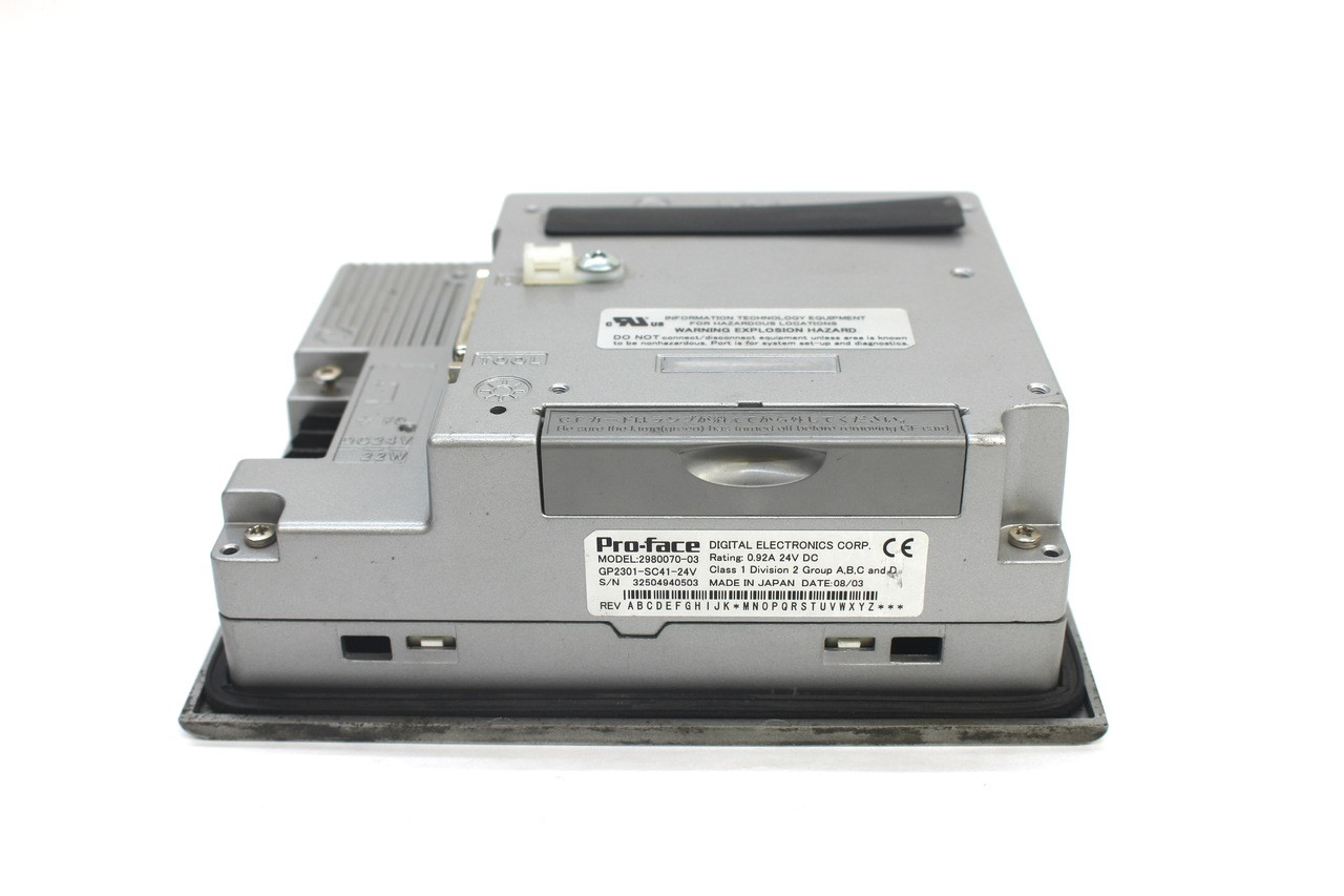 Pro-face 2980070-03 GP2301-SC41-24V Touch Screen