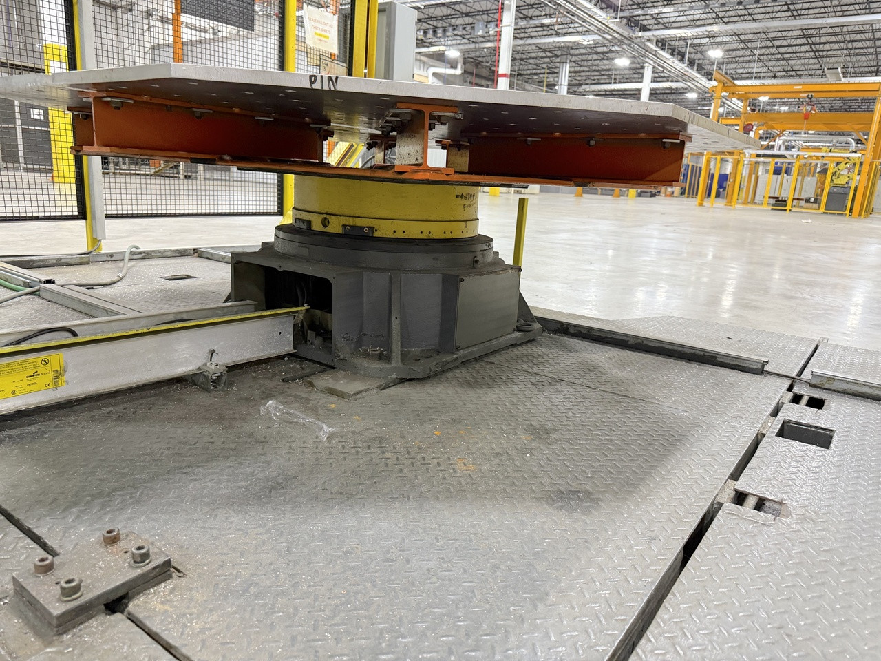 Fanuc R-2000iA/ 200FO Robot with R-J3iB Control, Turntable, ARO Spot Welder