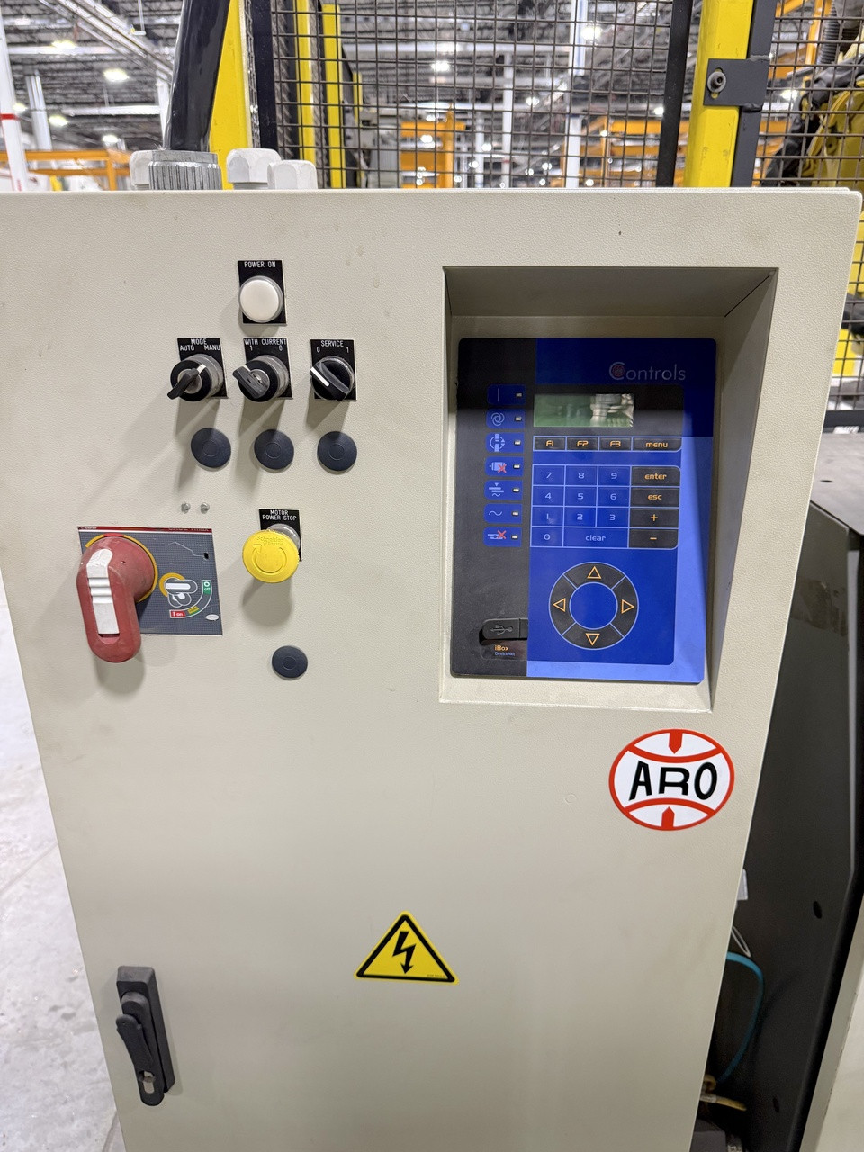 Fanuc R-2000iA/ 200FO Robot with R-J3iB Control, Turntable, ARO Spot Welder