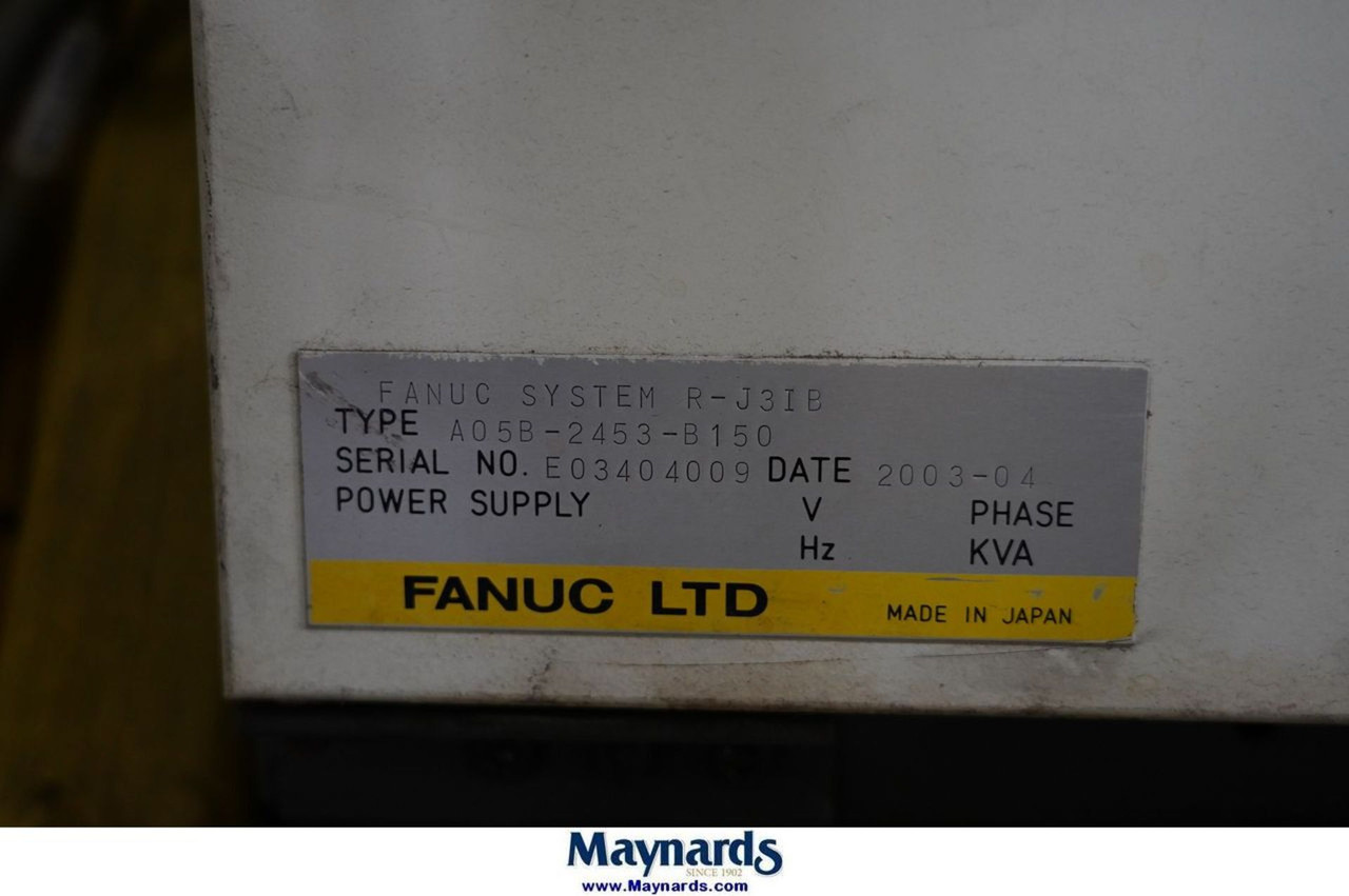 Fanuc R-2000iA/ 200FO Robot with R-J3iB Control, Turntable, ARO Spot Welder
