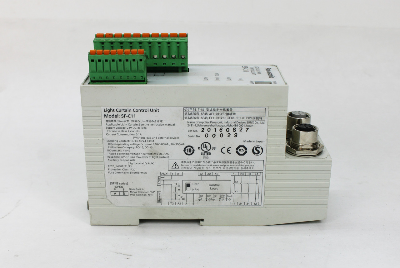 Panasonic SF-C11 Light Curtain Control Unit