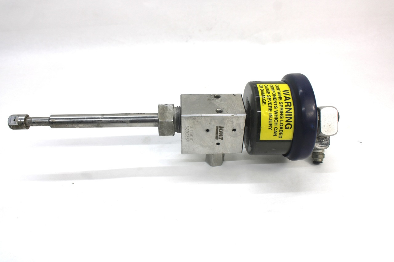 KMT 10189181 High Pressure Waterjet Valve W/ Pneumatic Actuator W/ KMT 10138444 - Nozzle Tube