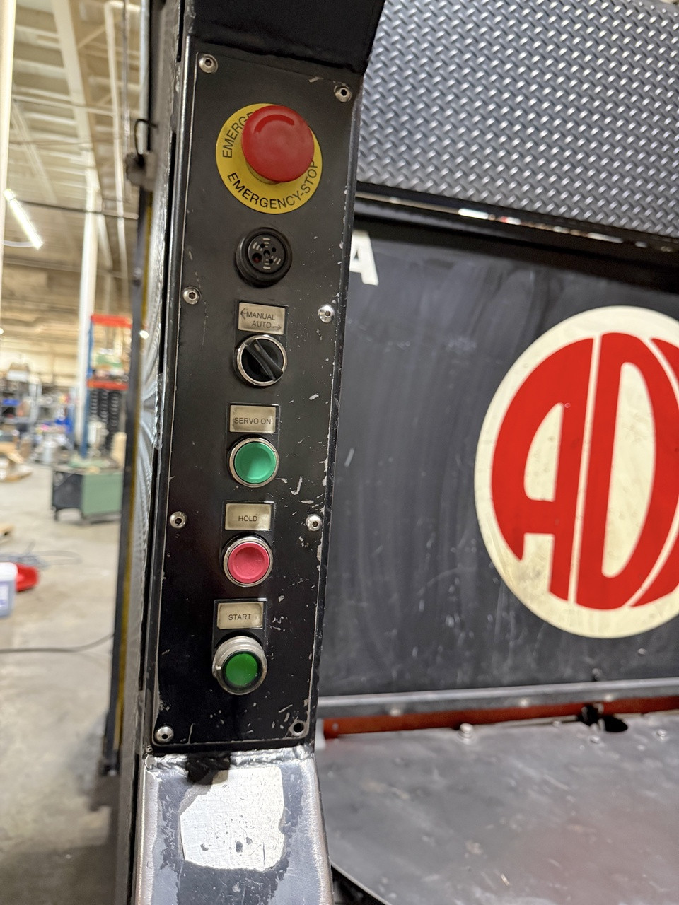 Motoman MA1900 Robotic Weld Cell DX100 Control, Miller Auto Axcess 450-DI Welder