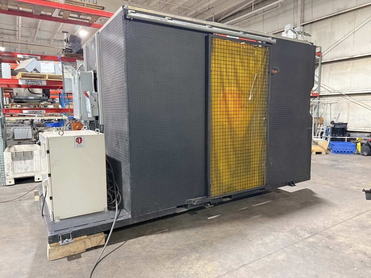 Motoman MA1900 Robotic Weld Cell DX100 Control, Miller Auto Axcess 450-DI Welder