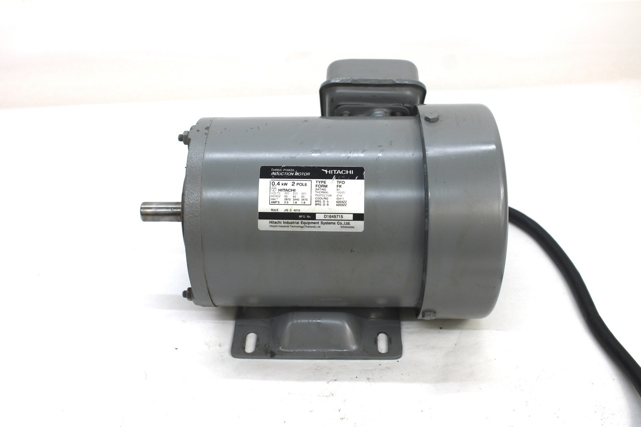 Hitachi TFO-FK 3 Phase Induction Motor