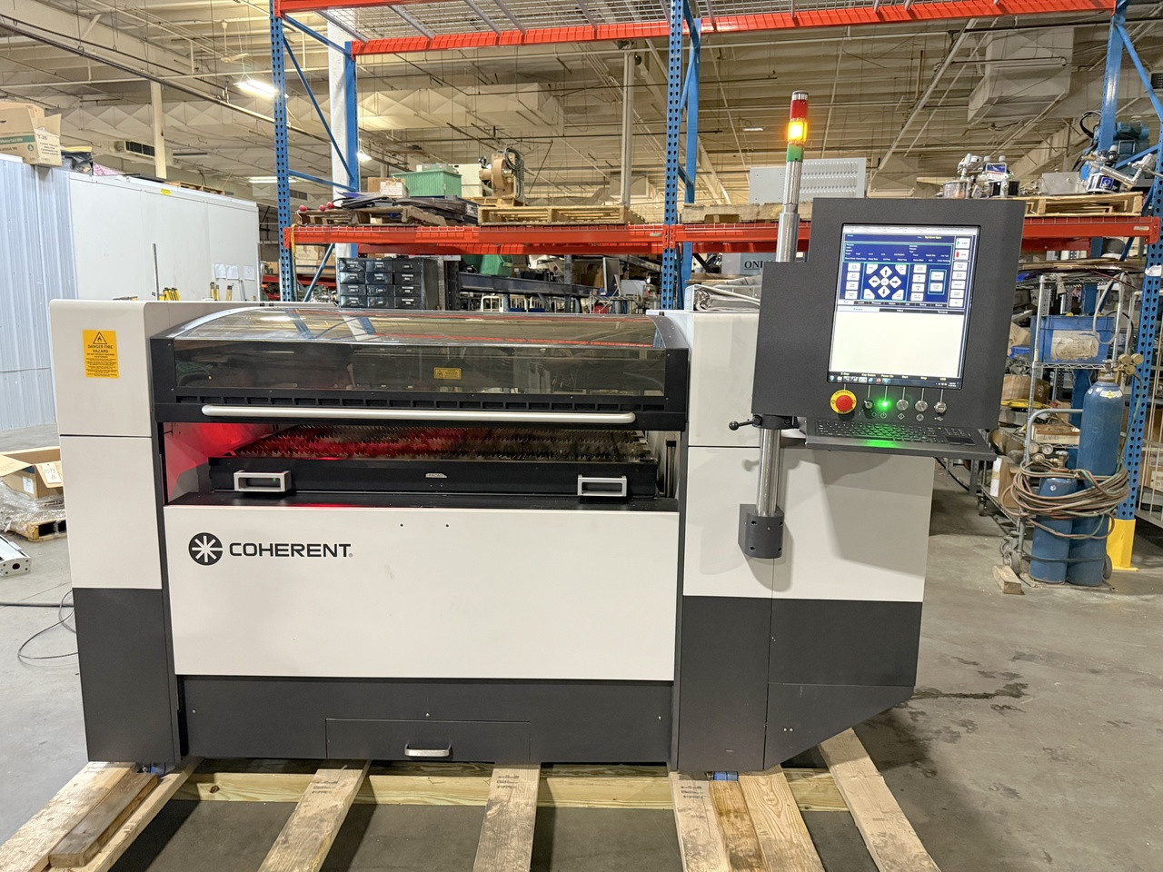 Coherent Meta 10C CNC Laser Cutting System 1000W Koolant Koolers