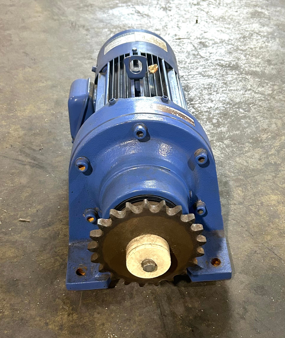 Sumitomo TC-F/FB-2B Induction Gear Motor w/ CNHM2-6125-B-59 Cyclo Drive