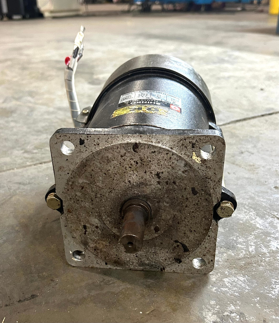 Shinko Electric 1N5184 DC Permanent Magnet Motor, MEP100-1