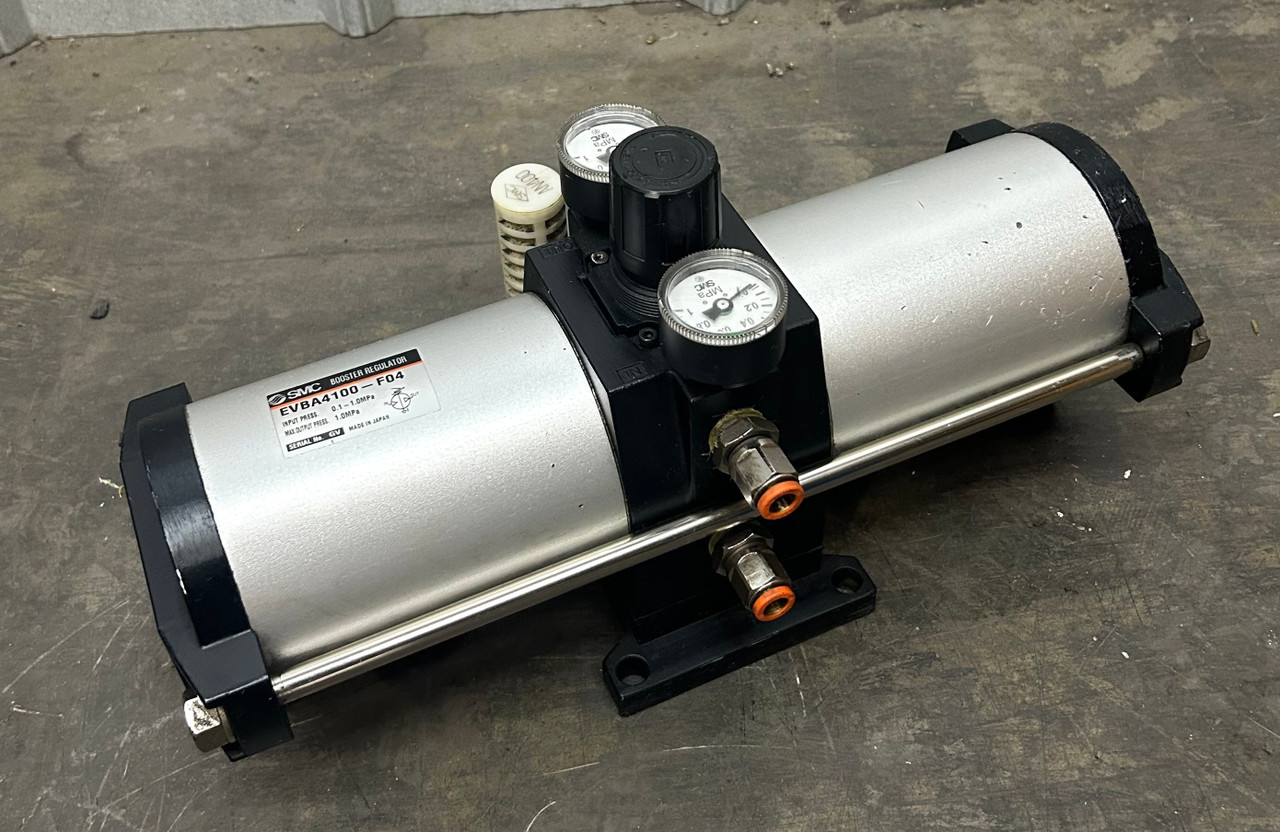 SMC EVBA4100-F04 Booster Regulator, 0.1-1.0MPa Input Press