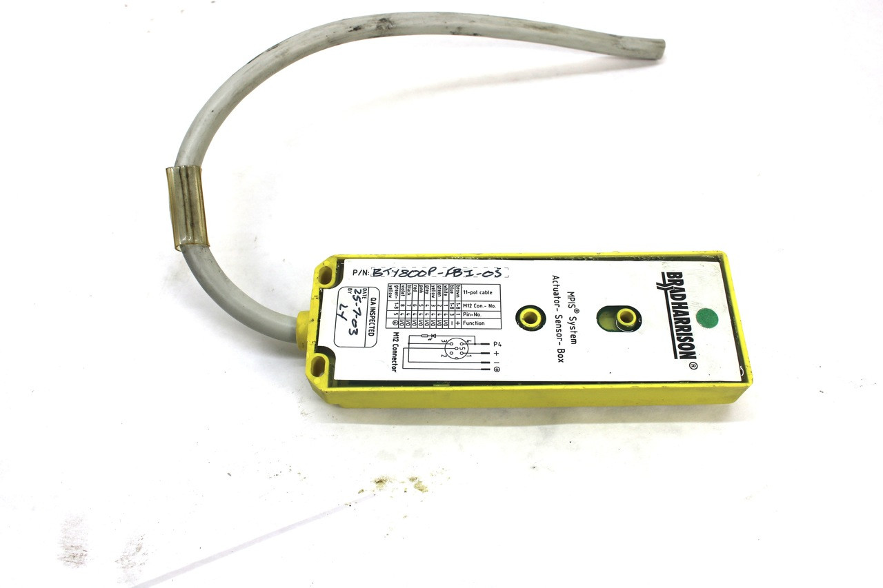 Brad Harrison BTY800P-FBI-05 Actuator-Sensor-Box Brad Harrison BTY800P-FBI-05 Actuator-Sensor-Box