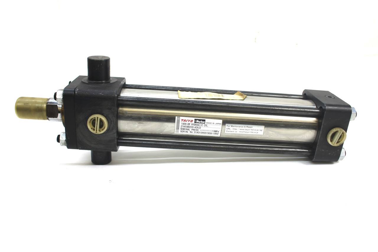 Taiyo Parker 140H-8R 2TA63BB230-ACAJ2 Hyd. Cylinder Taiyo Parker 140H-8R 2TA63BB230-ACAJ2 Hyd. Cylinder