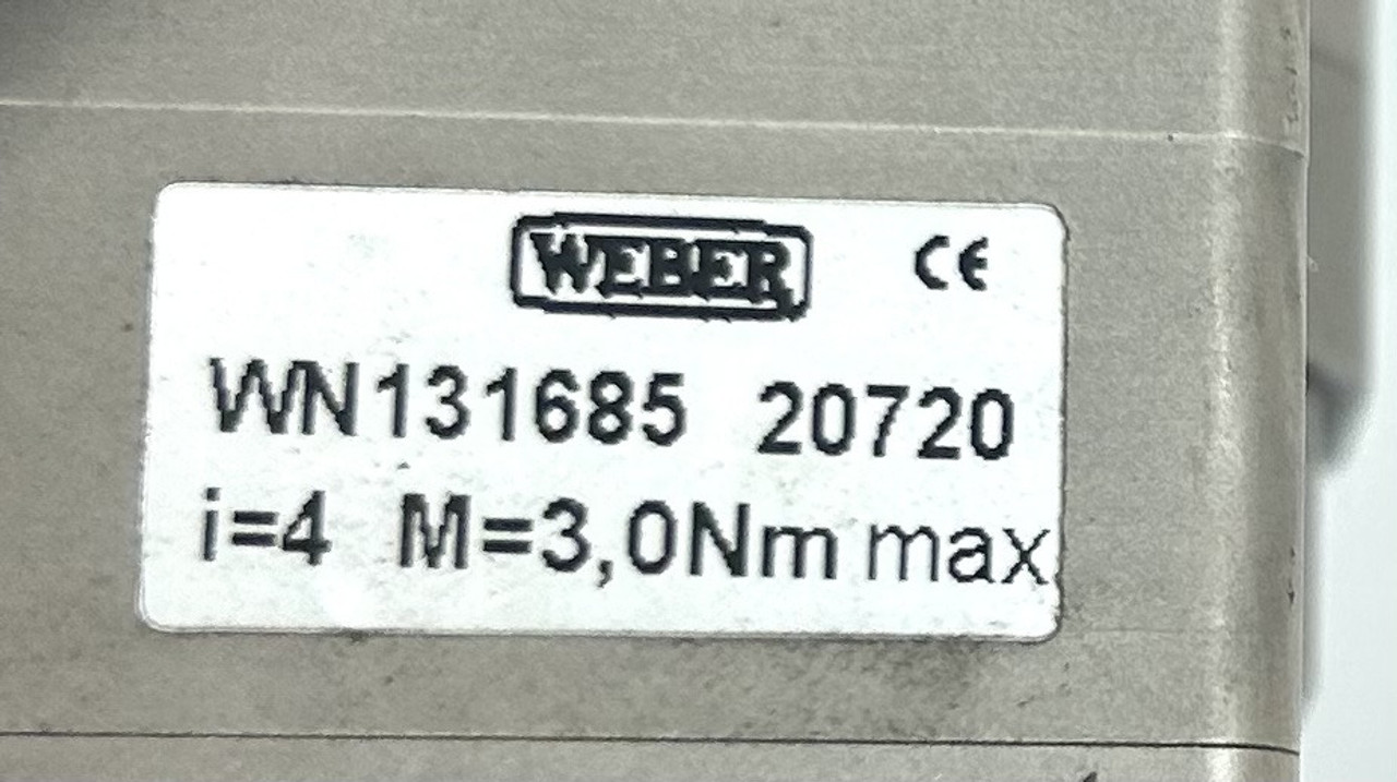 Weber DS2 Screwdriving System with MDW03 & Sanyo Denki Servo Weber DS2 Screwdriving System with MDW03 & Sanyo Denki Servo
