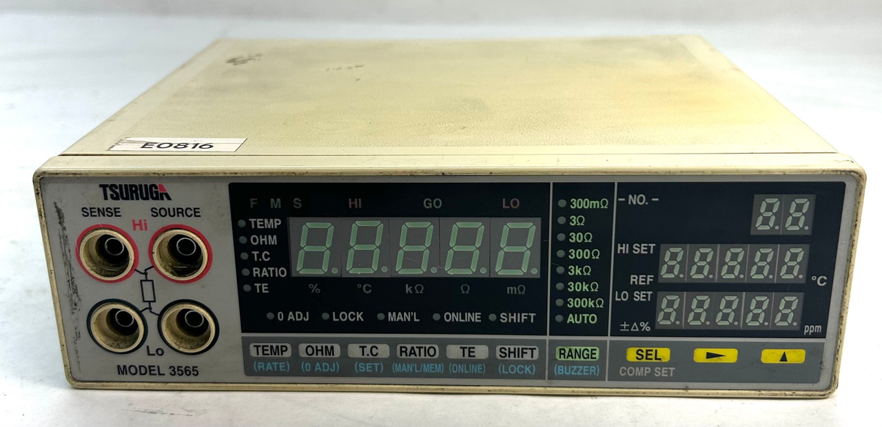 Tsuruga 3565-04 Digital Ohmmeter Tsuruga 3565-04 Digital Ohmmeter