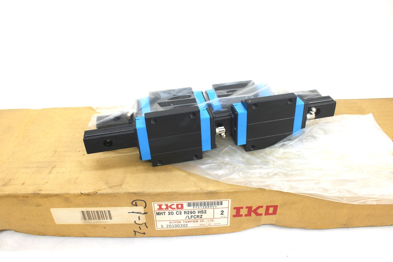IKO MHT 20  C2 R290 HS2/LFCRZ Linear Rail- Set of 2