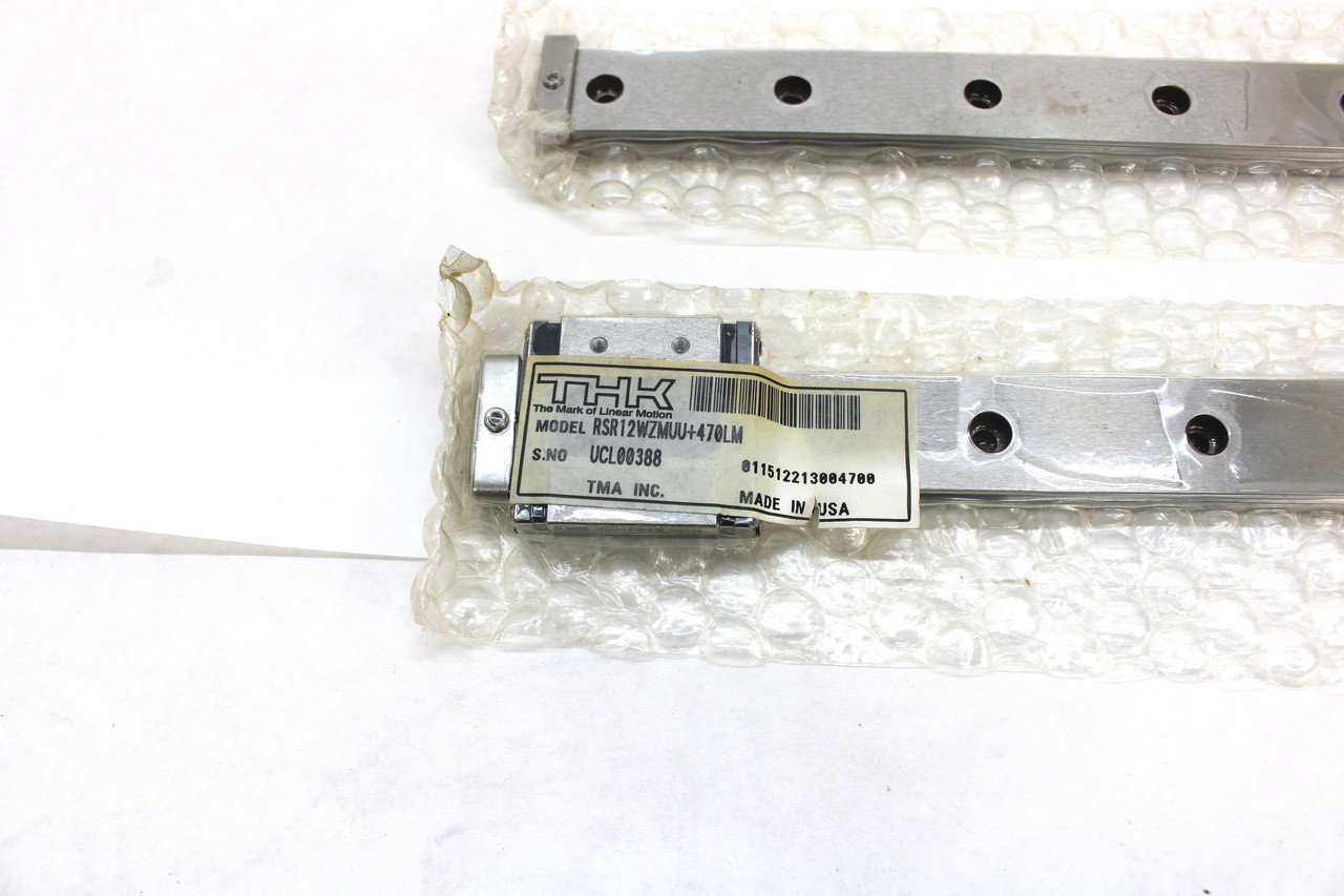 THK LM System RSR12WZMUU+470LM Rail & Slide 2 Piece