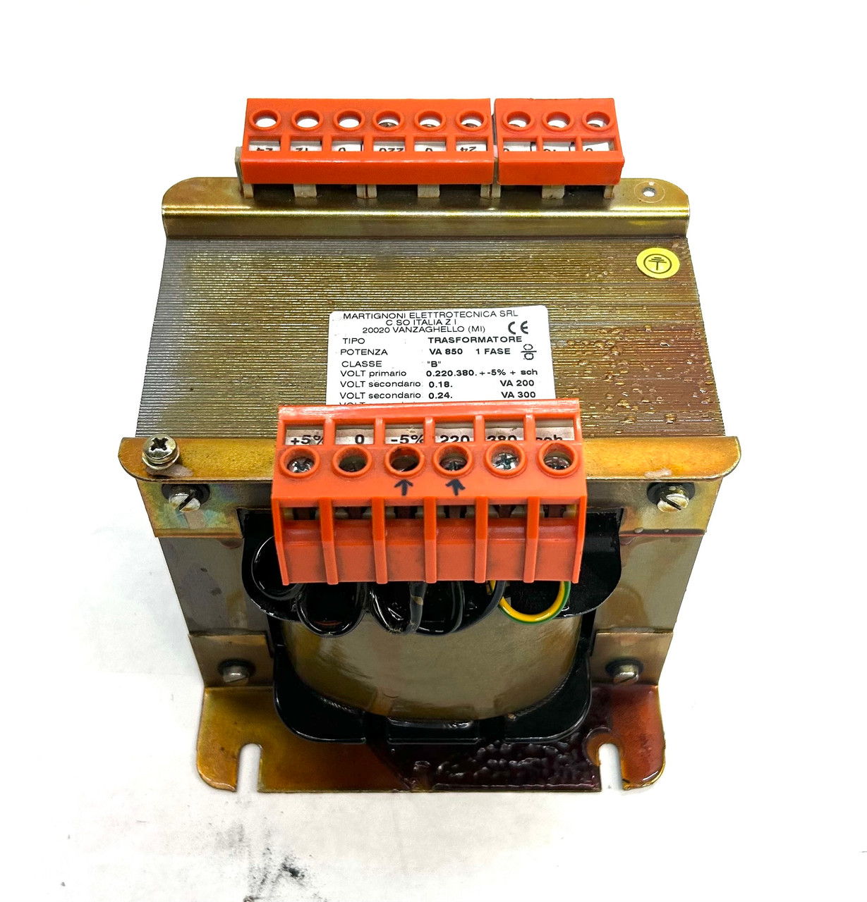 Martignoni Elettrotecnica Srl 850VA Transformer
