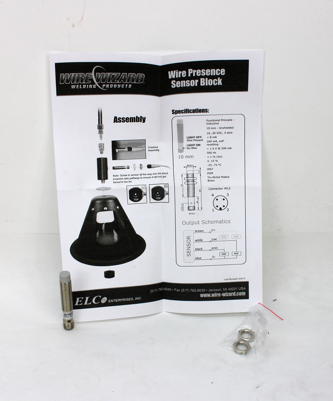 Wire Wizard WWA5-E34 Wire Presence Sensor Kit