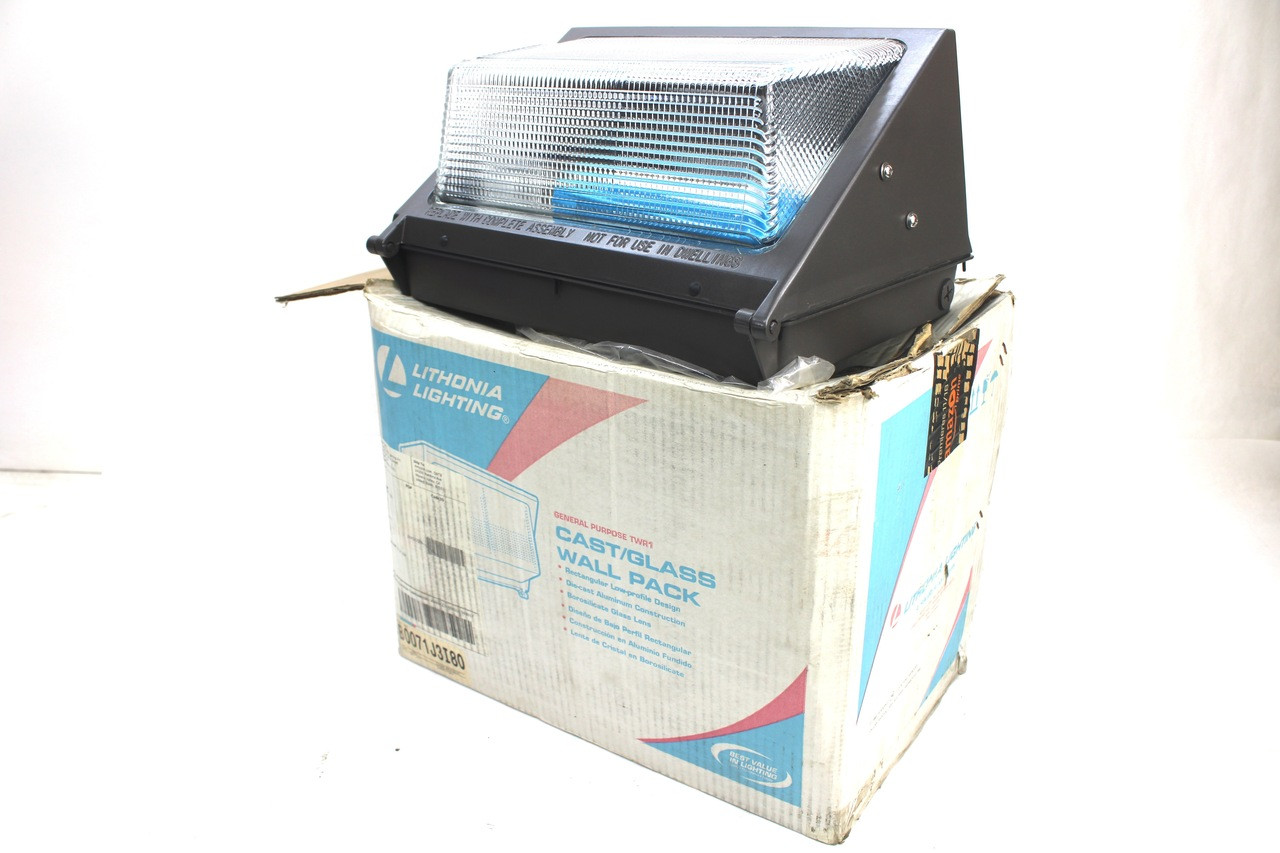 Lithoina Lighting Cast/Glasd Wall Pack