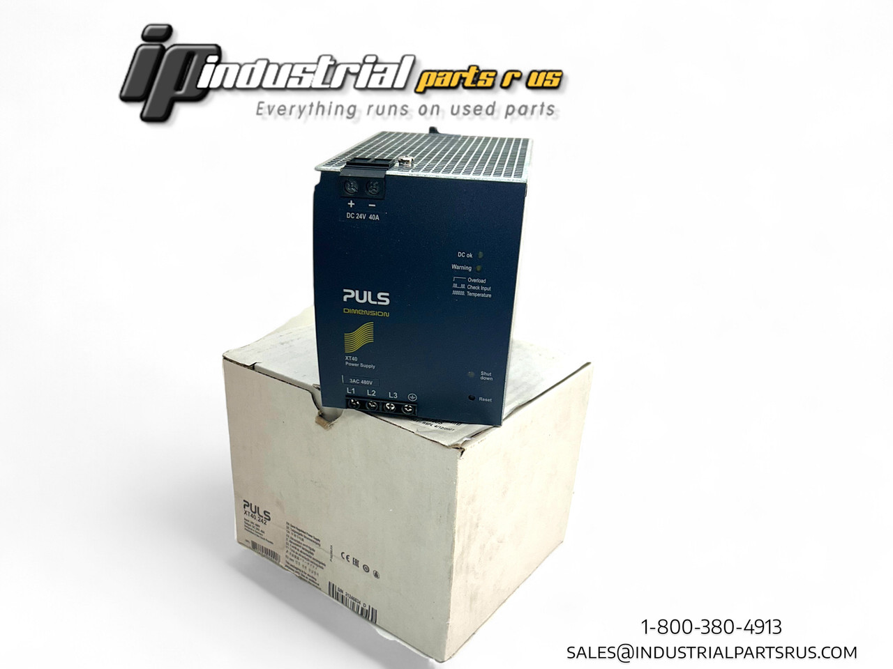 Puls XT40.242 Power Supply, 3-Phase, 24V, 40A, 960W