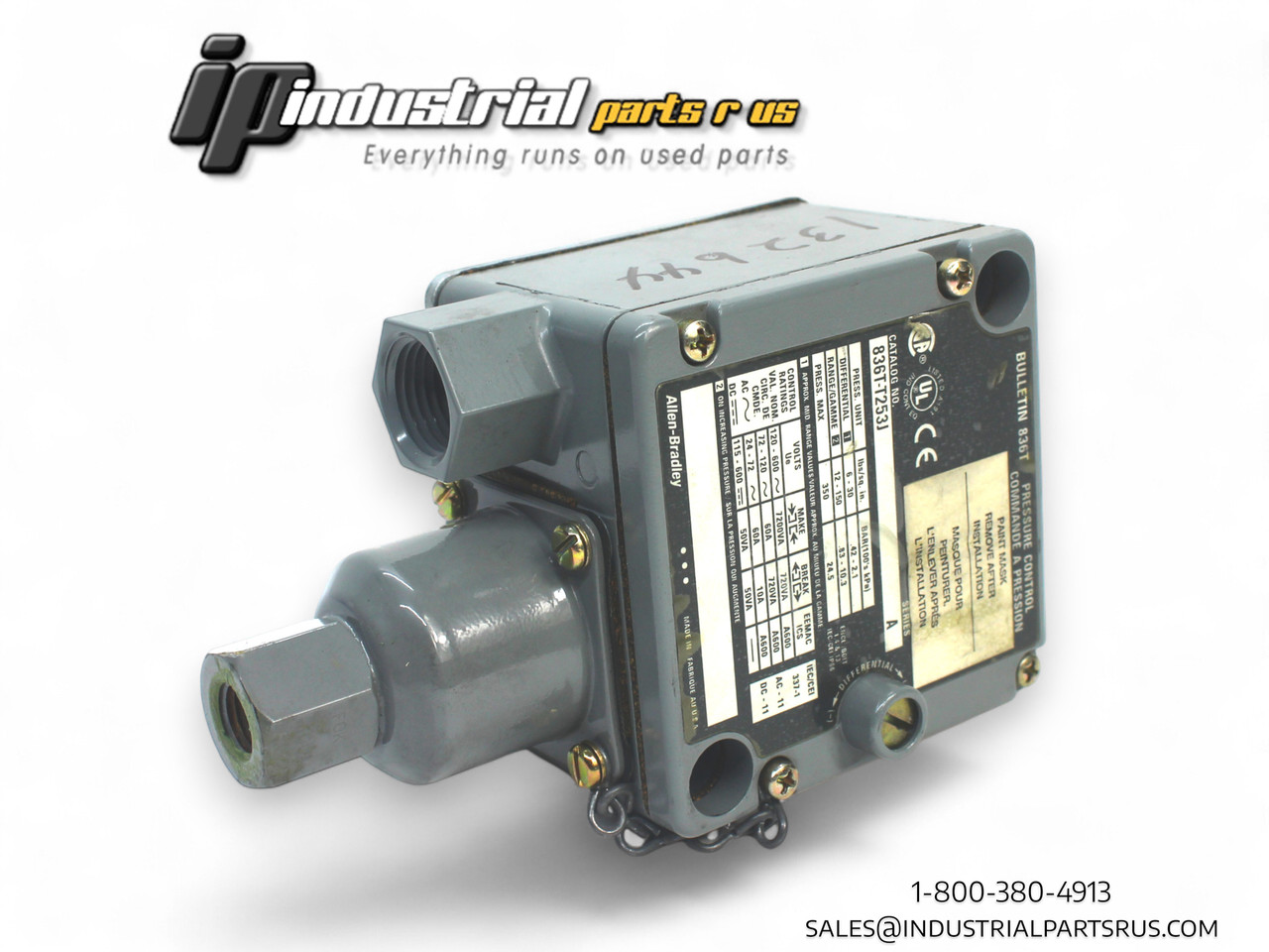 Allen Bradley 836T-T253J, Ser A, Allen Bradley 836T-T253J, Ser A,