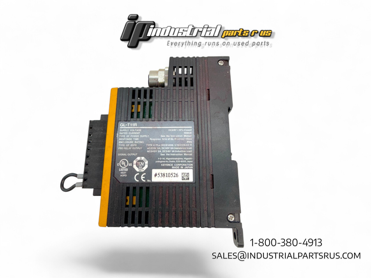 Keyence GL-T11R Safety Relay, 24VDC, 100mA Keyence GL-T11R Safety Relay, 24VDC, 100mA