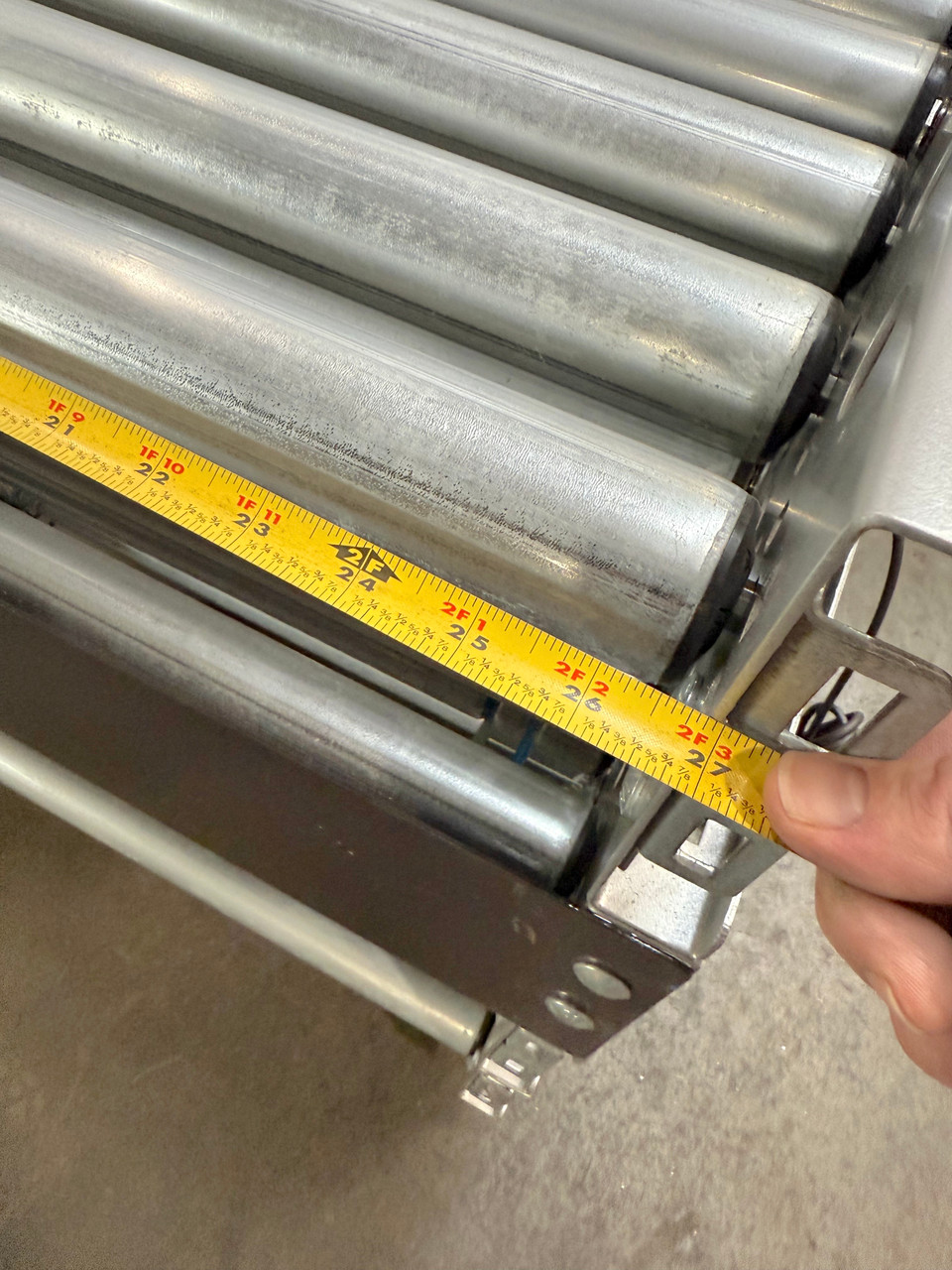 Trew 26" MDR Conveyor Zero Pressure Powered Roller Conveyor Intelligrated Trew 26" MDR Conveyor Zero Pressure Powered Roller Conveyor Intelligrated