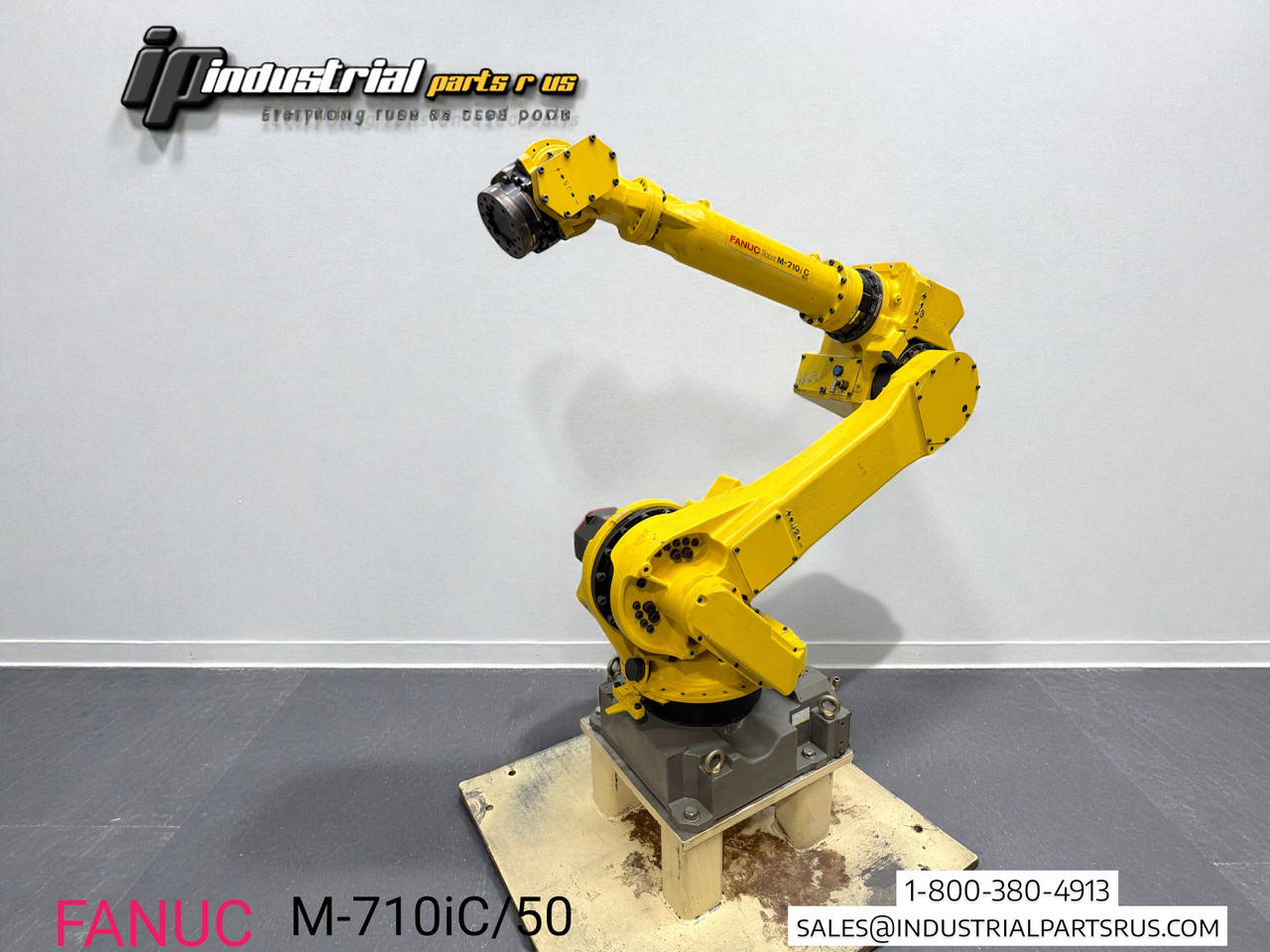 FANUC M-710iC/50 Robot 50kg Payload R-J3iC Controller Teach Pendant - TESTED