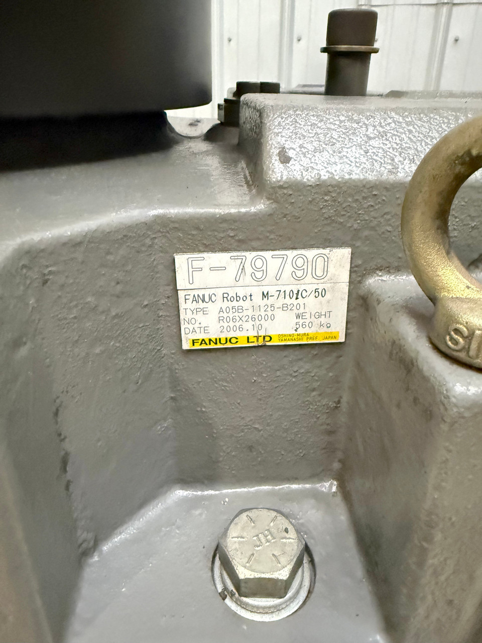 FANUC M-710iC/50 Robot 50kg Payload R-J3iC Controller Teach Pendant - TESTED