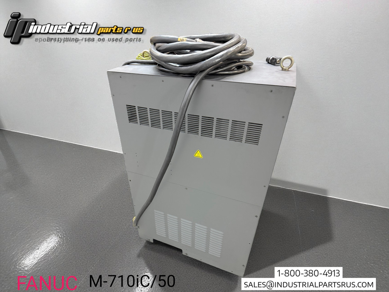 FANUC M-710iC/50 50kg Robot R-J3iC + iRVision Ready Teach Pendant Pedestal TESTED