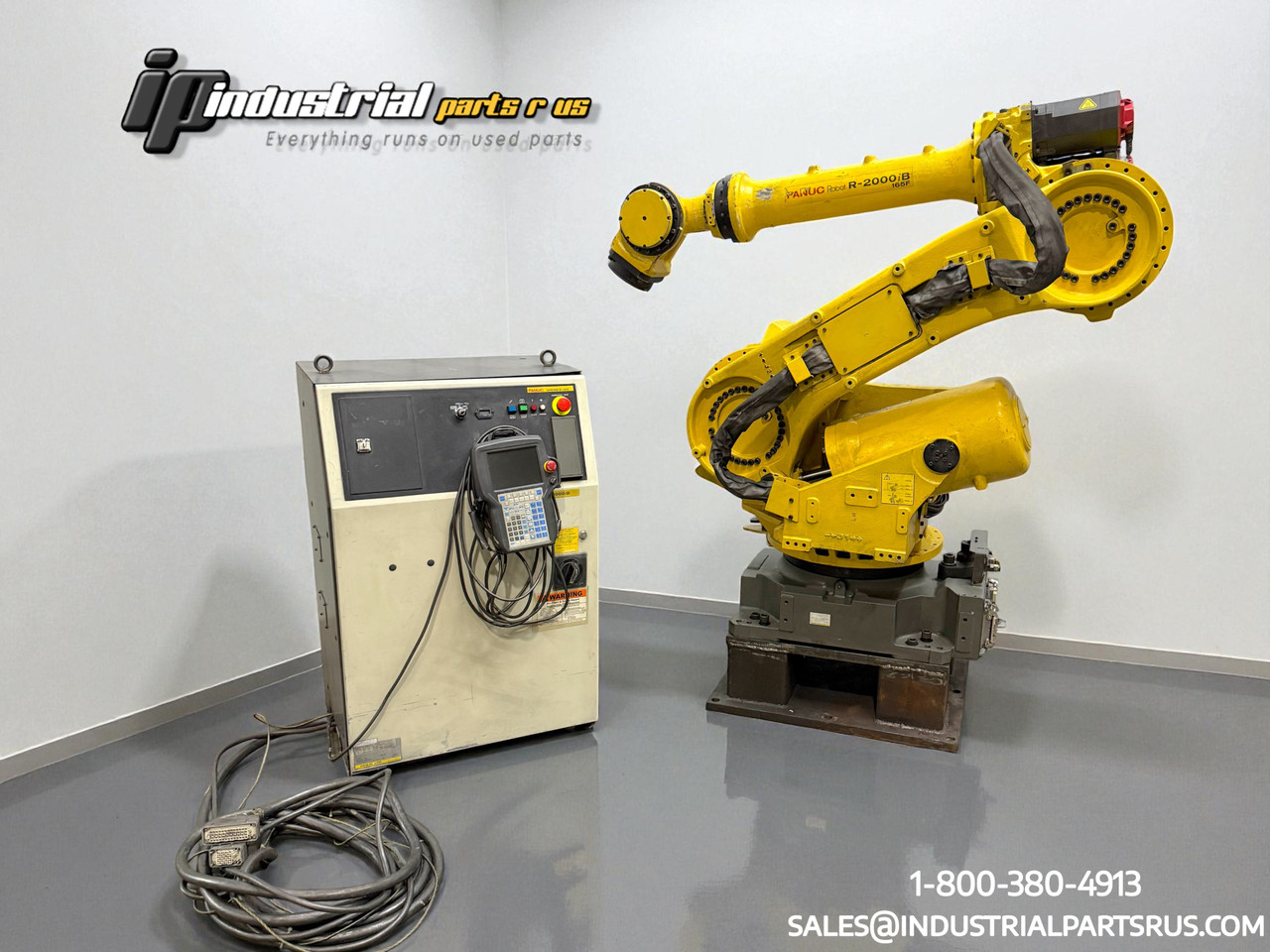 2006 Fanuc R-2000iB/165F 6-Axis Robot R-J3iC Ctrl Teach Pendant