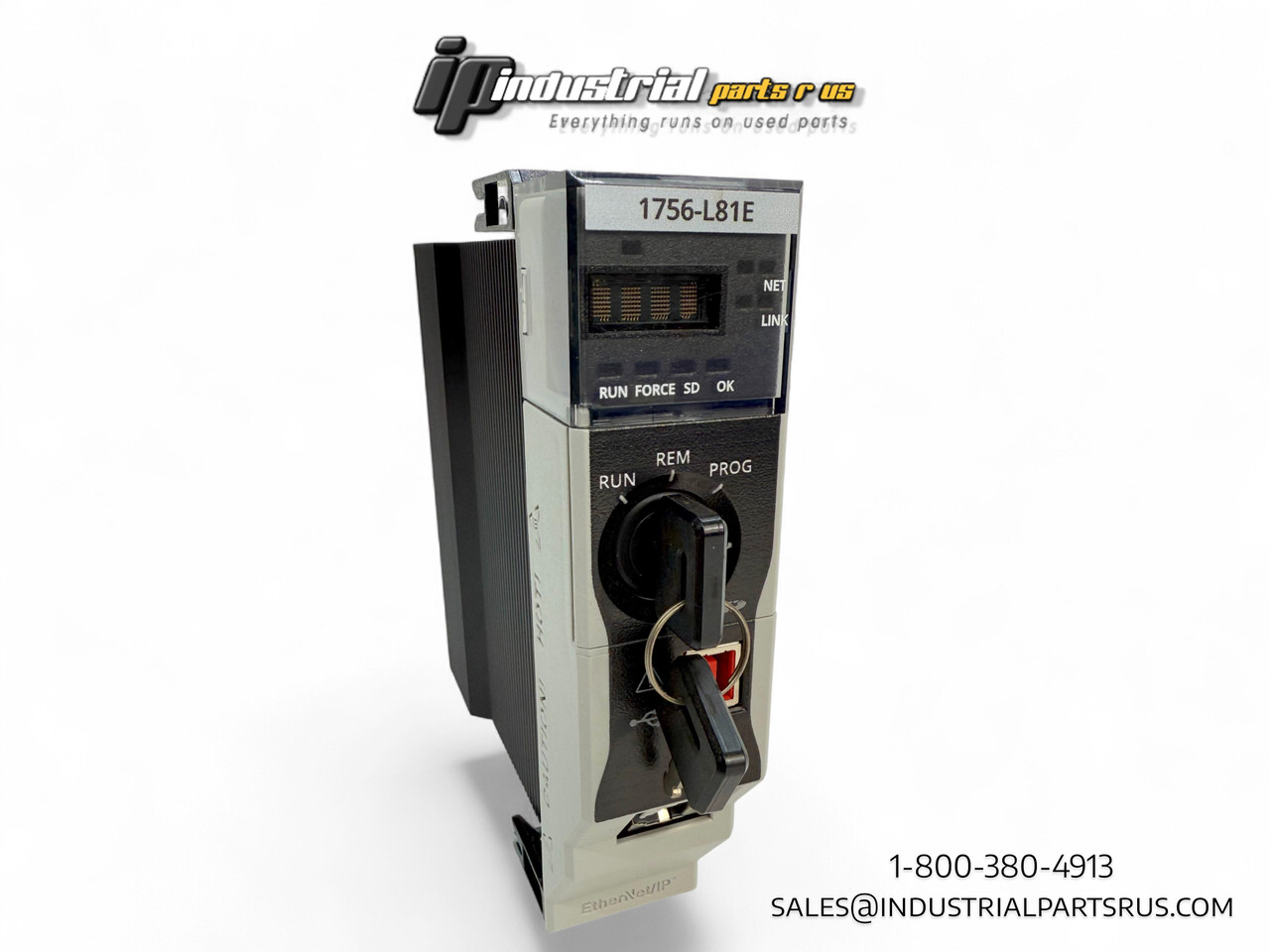 Allen Bradley 1756-L81E /B ControlLogix CPU 5580 3MB EtherNet/IP Warranty