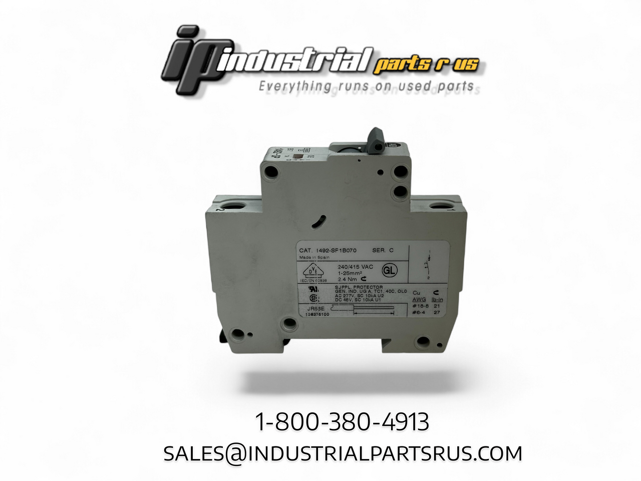 Allen Bradley 1492-SP1B070 Ser. C Miniature Circuit Breaker NEW