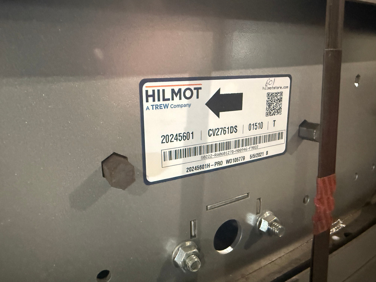 Trew 27" MDR Curve Conveyor 60 Degree  Powered Roller Conveyor 24V Intelligrated