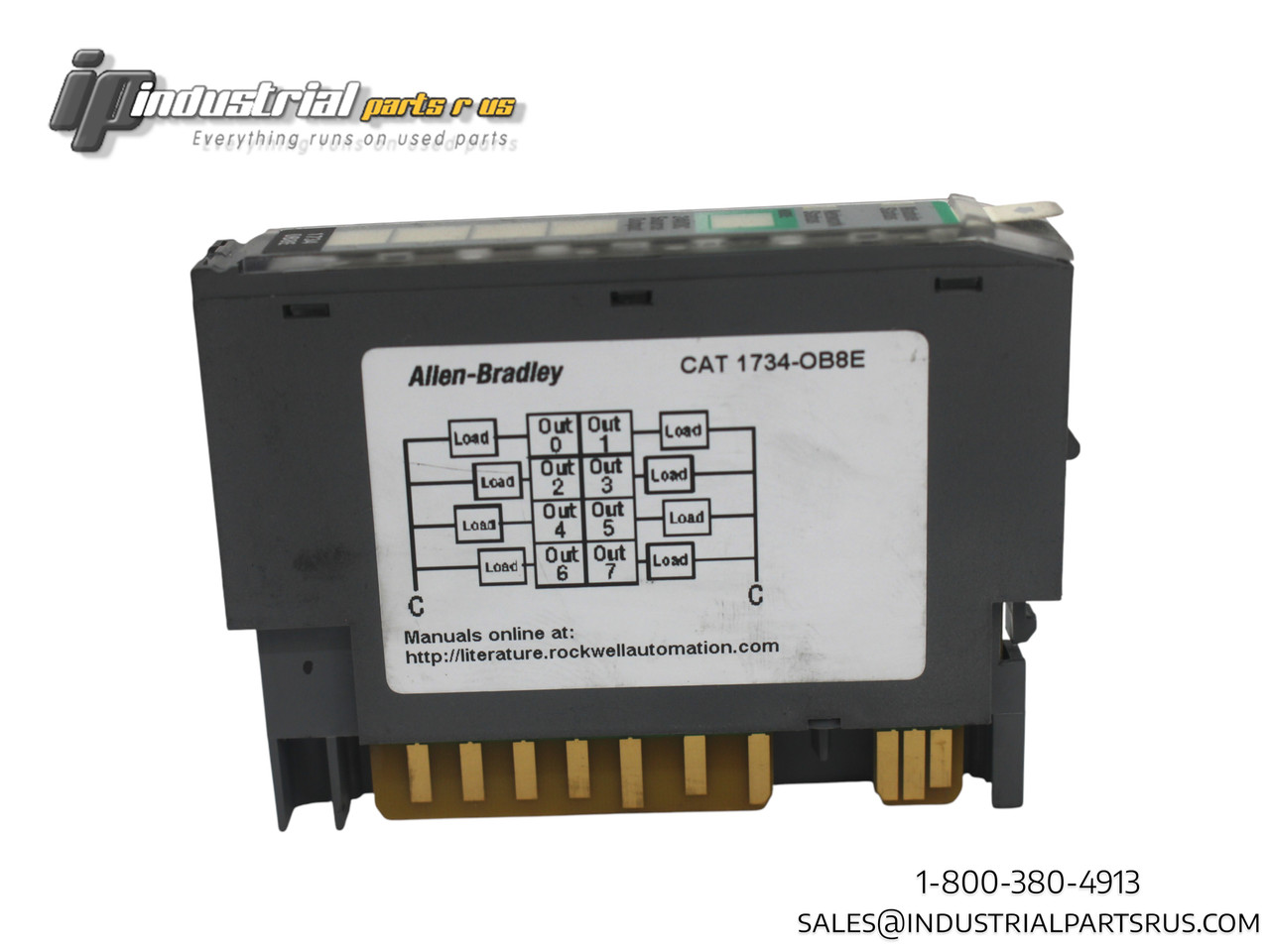 Allen Bradley 1734-OB8E Ser. C I/O Module, 24 Vdc