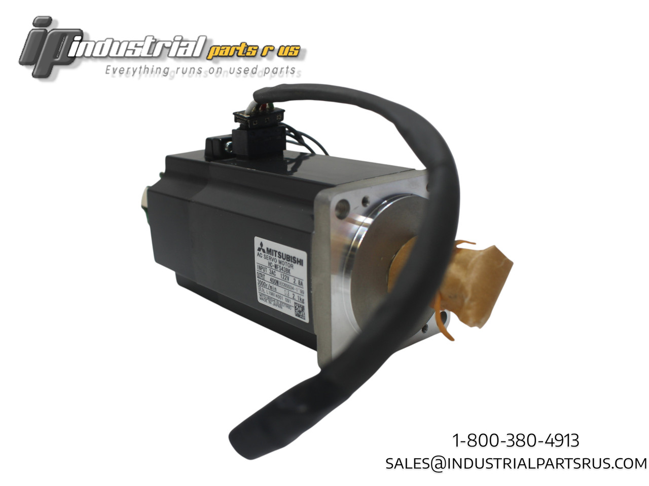 Mitsubishi HC-MFS43BK AC Servo Motor, 400W