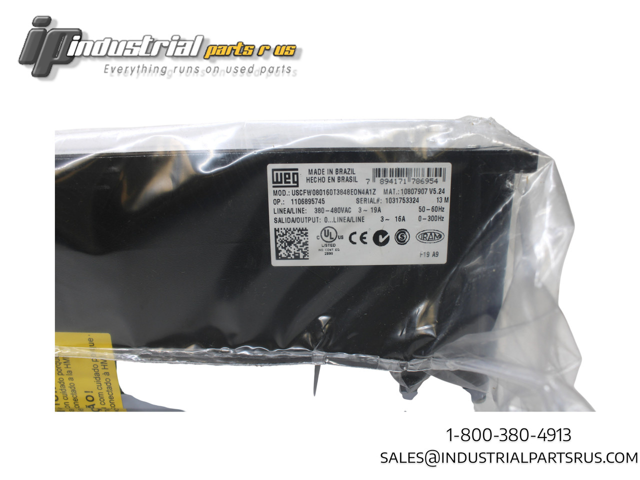 Weg USCFW080160T3848EON4A1Z Frequency Inverter CF-08