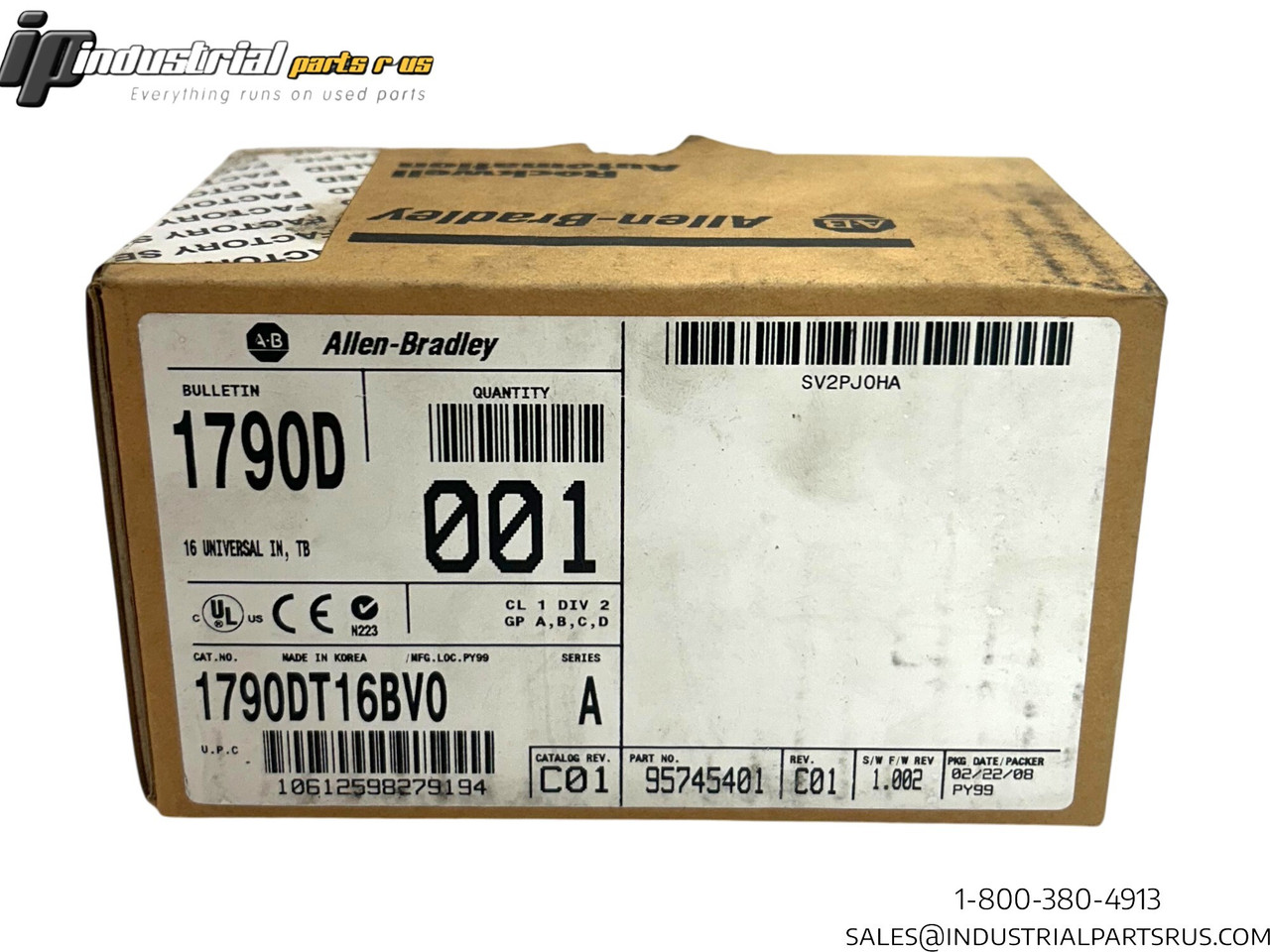 Allen Bradley 1790D-T16BVO CompactBlock Base Block, 16 PT, Ser.A