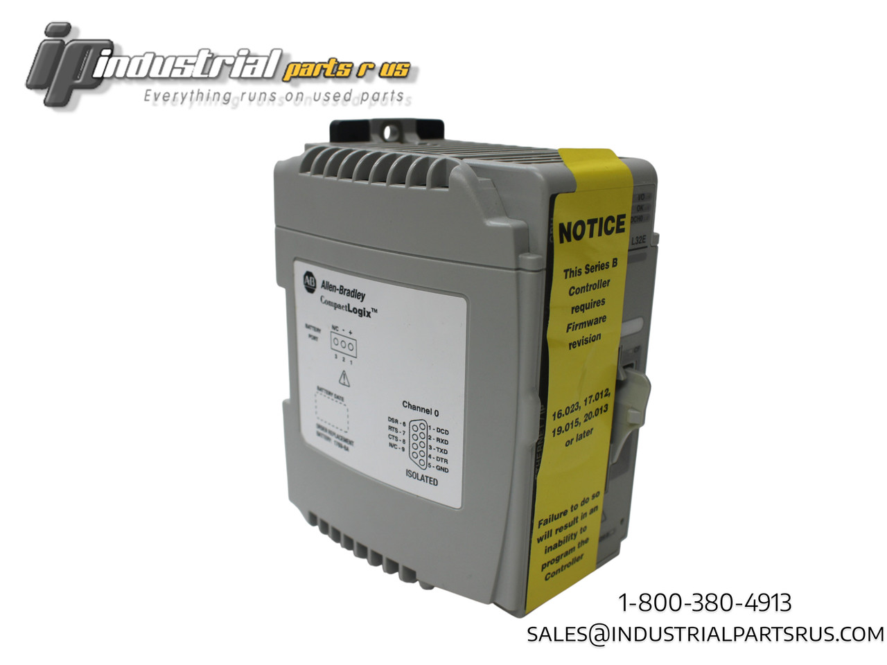 Allen Bradley 1769-L32E CompactLogix 750KB Enet Controller Ser.B