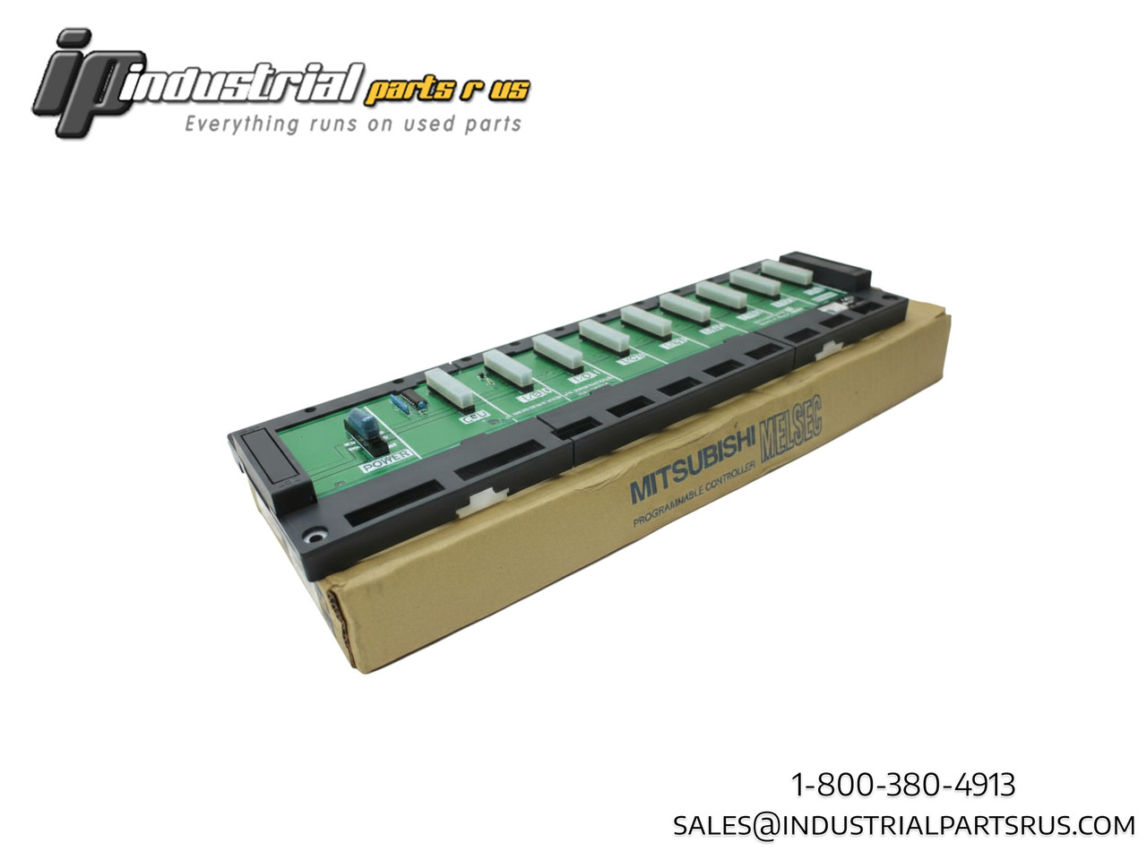 Mitsubishi A1S38B Plc 8 Slot Rack Base Unit New