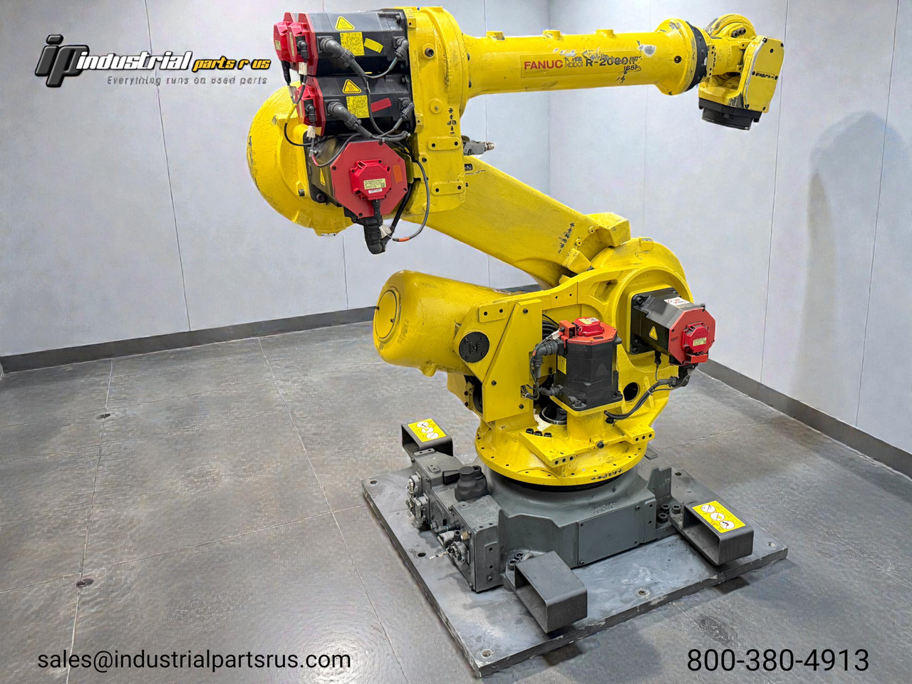 2008 Fanuc R-2000iB/165F 6-Axis Robot R-30iA Ctrl Teach Pendant Tested 30-Day