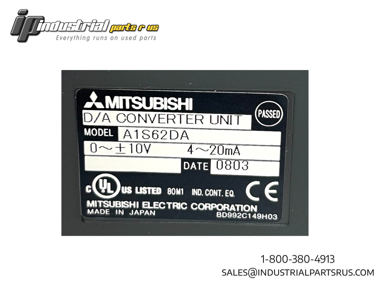 Mitsubishi A1S62DA Output Converter Unit