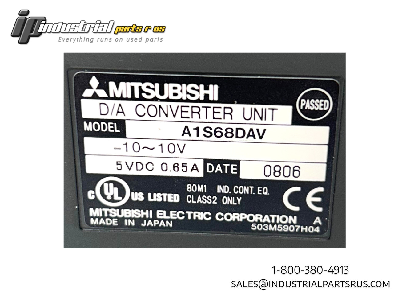 Mitsubishi A1S68DAV Output Converter Module