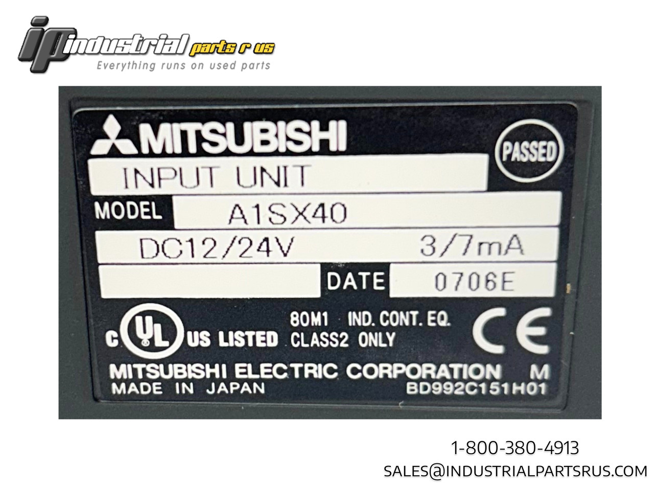 Mitsubishi A1SX40 PLC Input Module