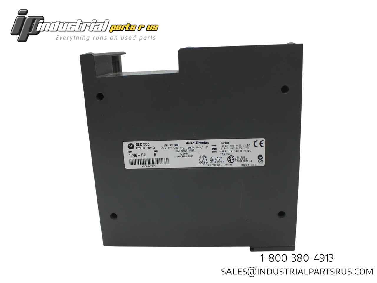 Allen Bradley 1746-P4 Power Supply Ser.A 120-240VAC SLC 500