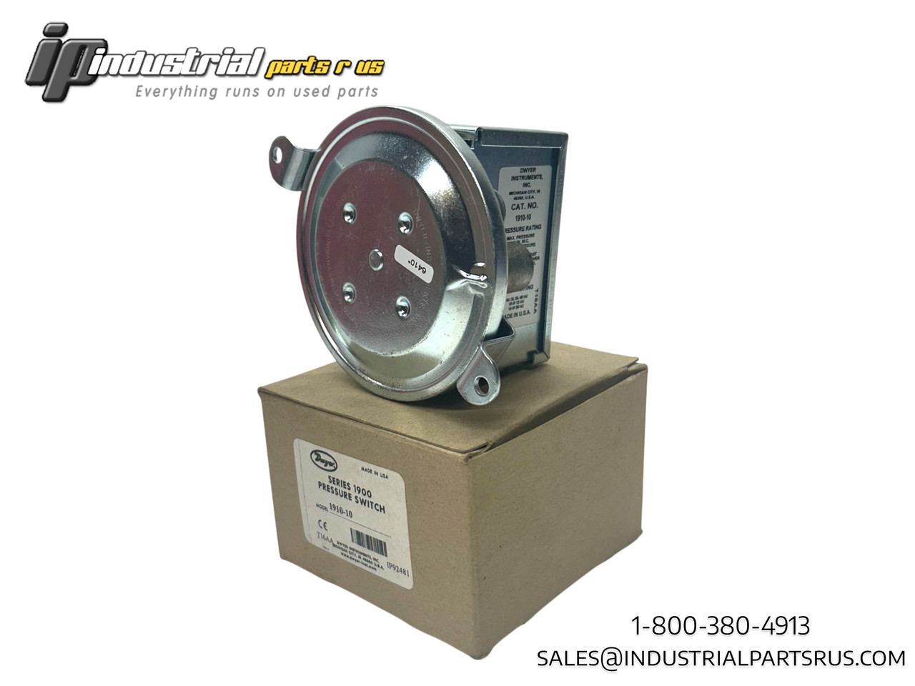 Dwyer 1910-10 Pressure Switch