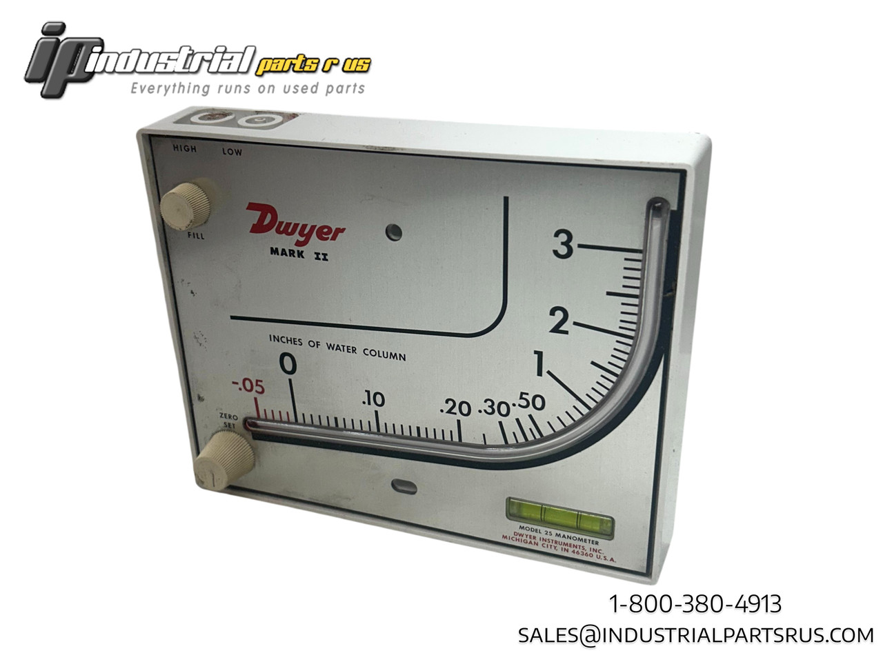 Dwyer 00497750 Mark II Plastic Manometer