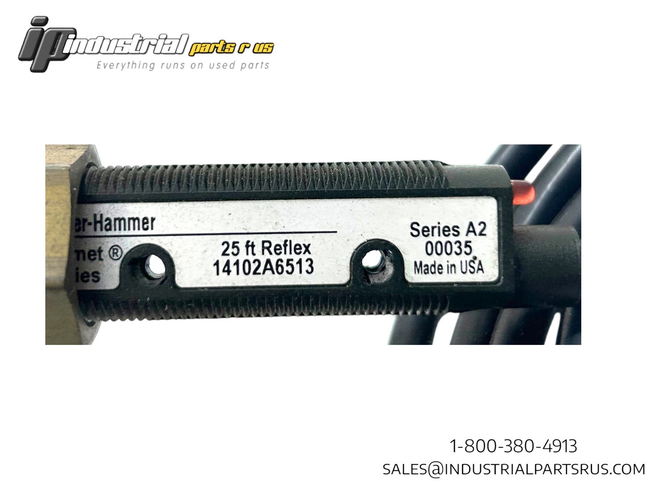 Cutler Hammer 14102A6513 Photoelectric Reflex Sensor, Ser.A2