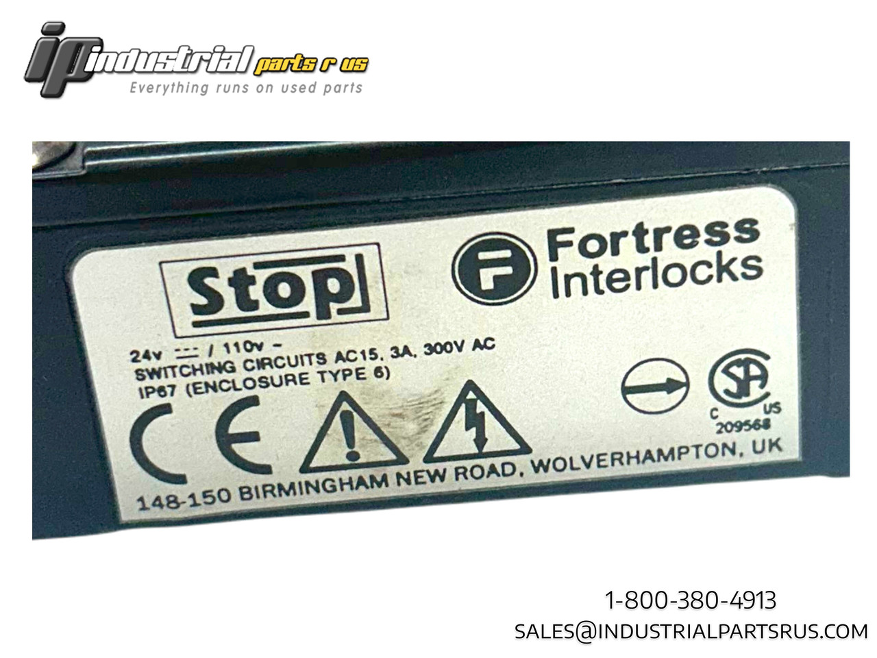 Fortress AMSTOP024X012 Safety Interlock Switch