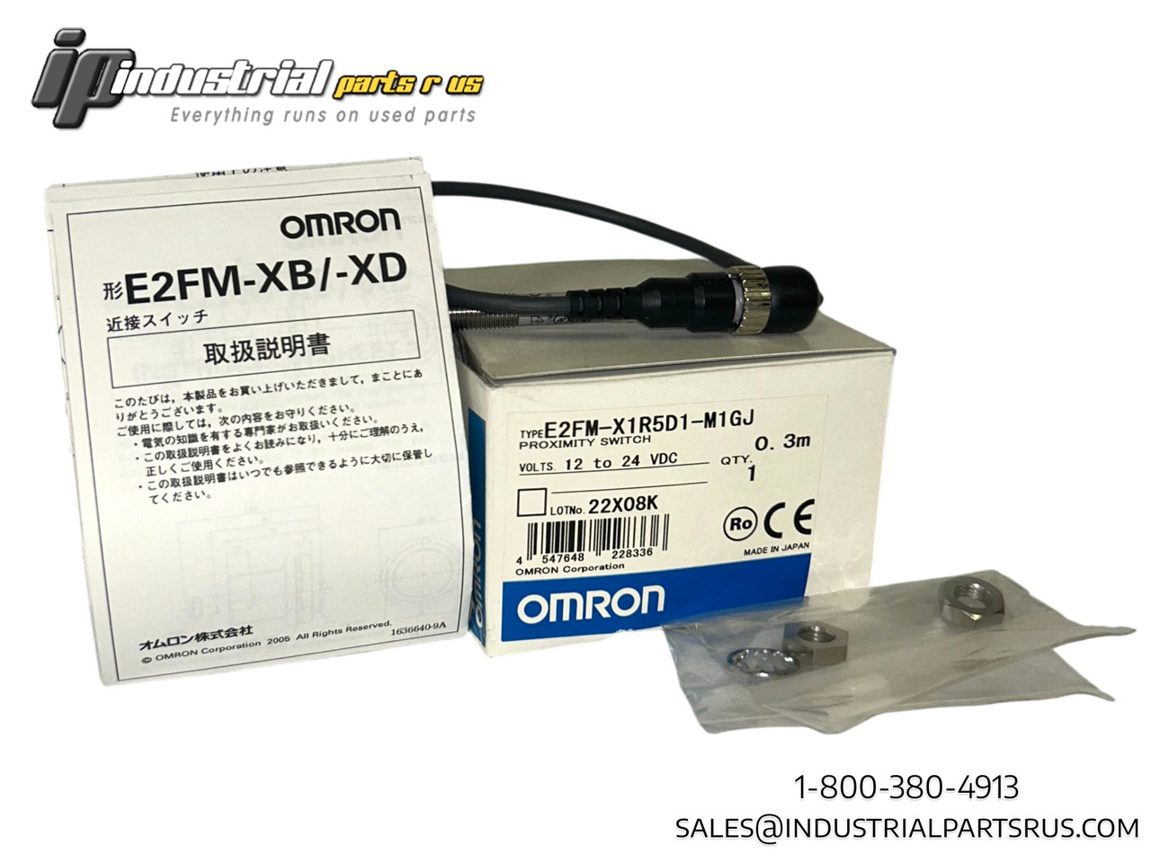 Omron E2FM-X1R5D1-M1GJ Proximity Sensor