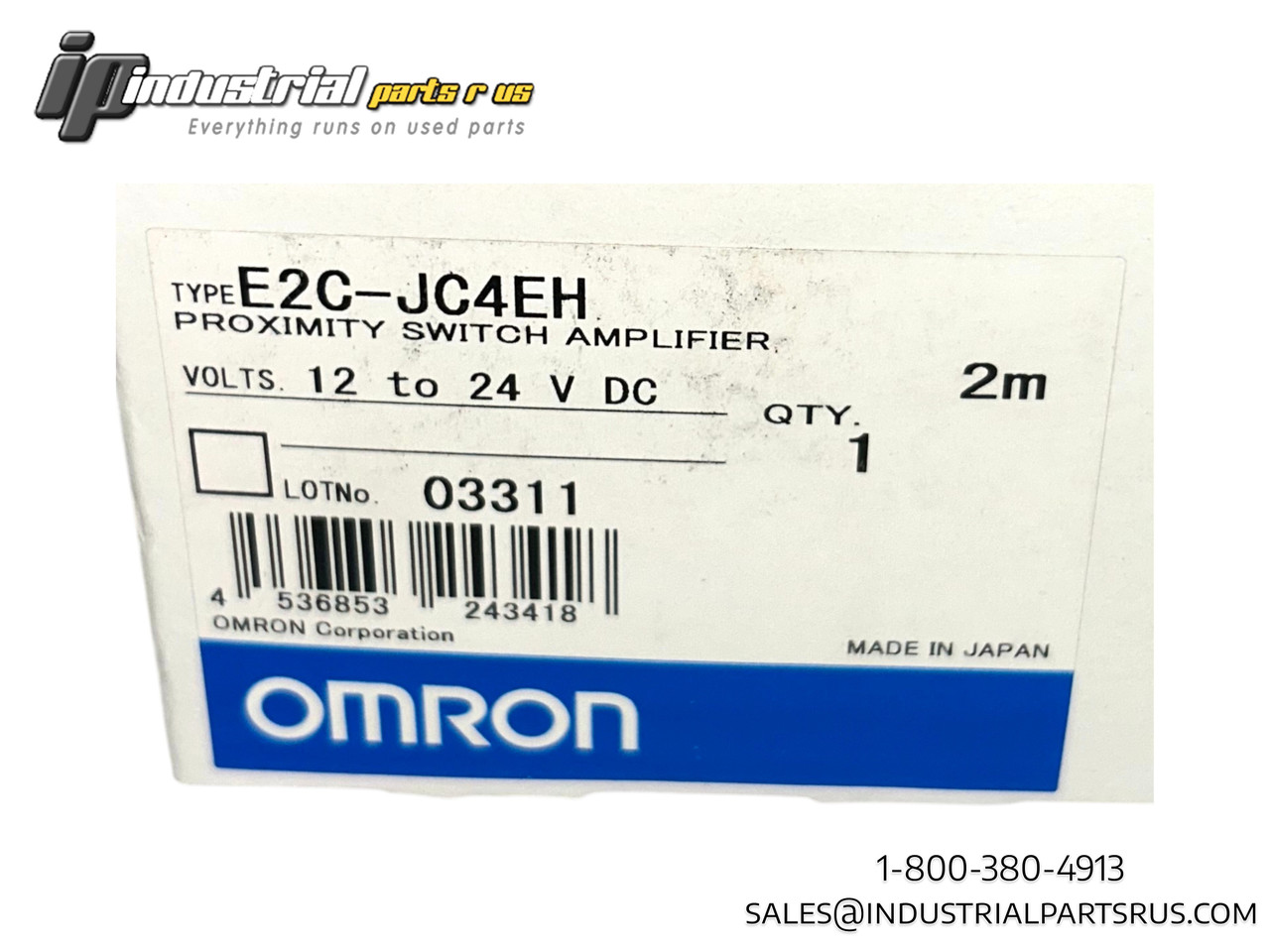 Omron E2C-JC4EH Proximity Switch Amplifier, 12-24VDC, 2m